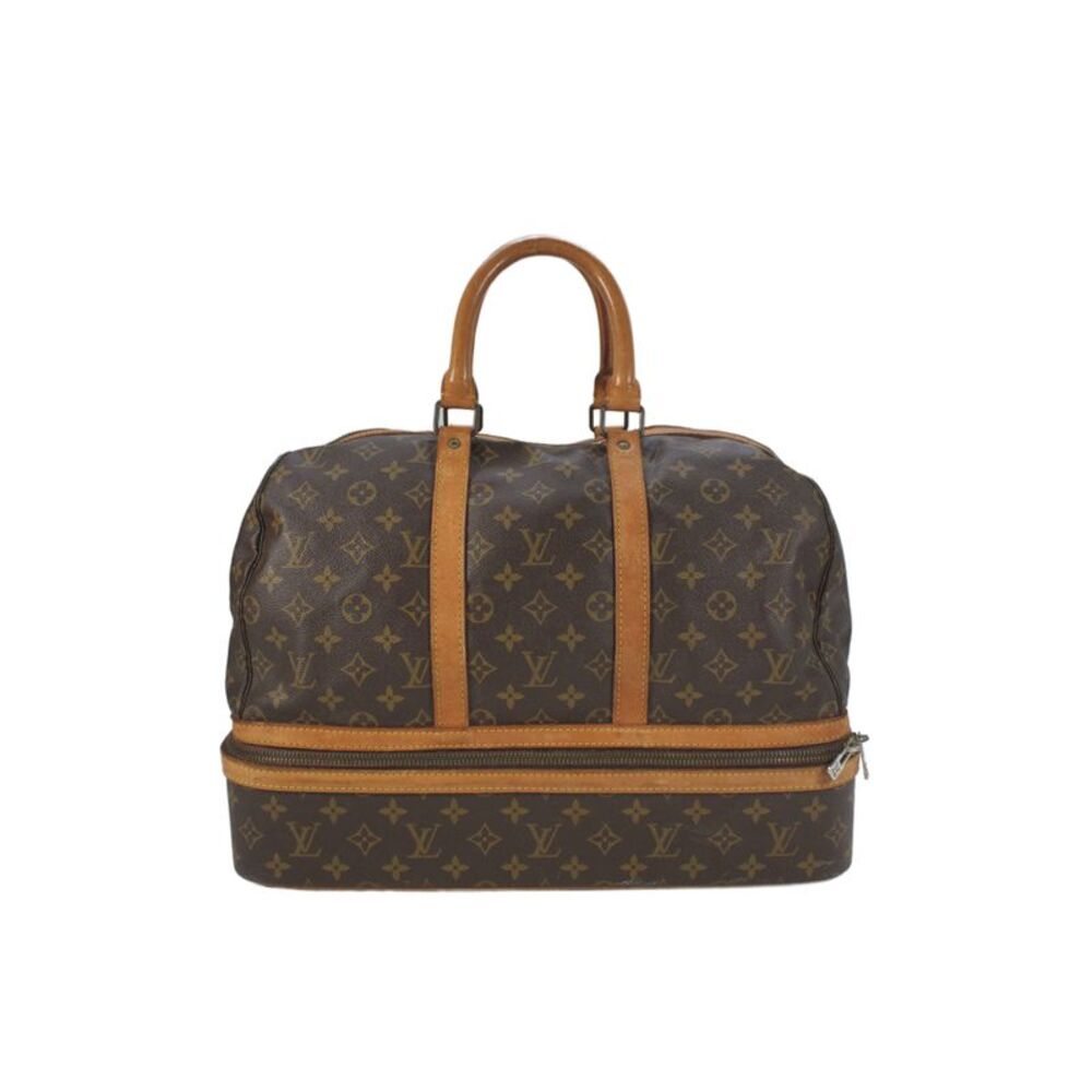 Louis Vuitton Unisex Adults Monogram Sac Sport Travel Luggage Brown